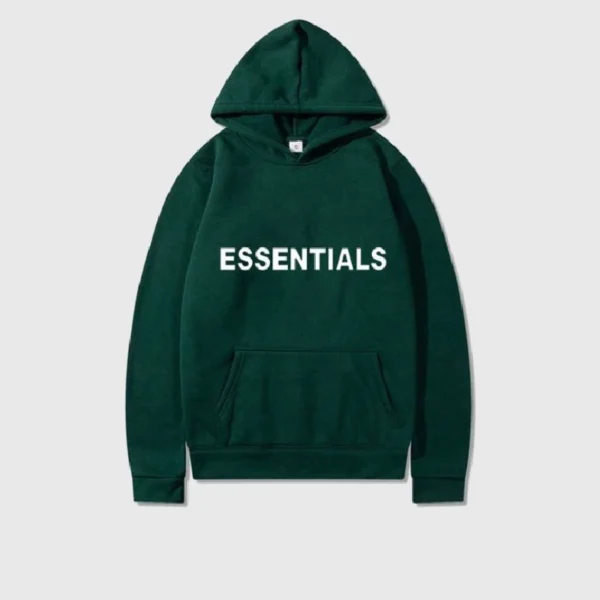 Essentials Fear of God Hoodie Green