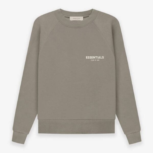 Essentials High Quality Crewneck Gray Sweatshirt