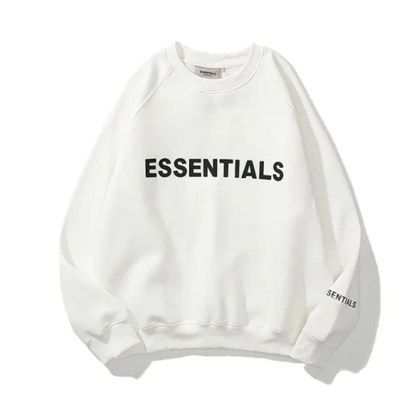 White Essentials Sweatshirt