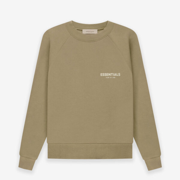 New Essentials Crewneck Sweatshirt – Brown