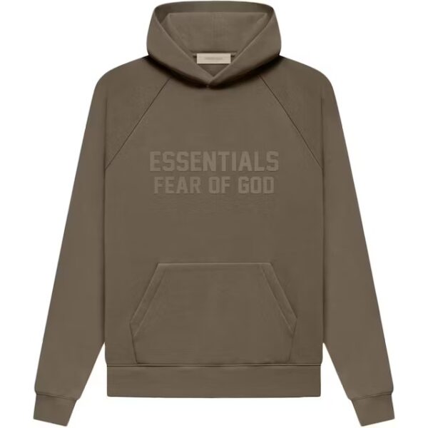 Fear of God Essentials Hoodie Wood