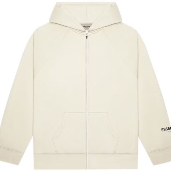 Fear of God Essentials Knit Pullover Hoodie (SS21) Buttercream